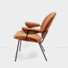 Vintage mid century arm chair model 302, design by W. H. Gispen for Kembo, 1950s / Vintage retro design fauteuil stoel model 302 ontworpen door W. H. Gispen voor Kembo jaren '50 '60